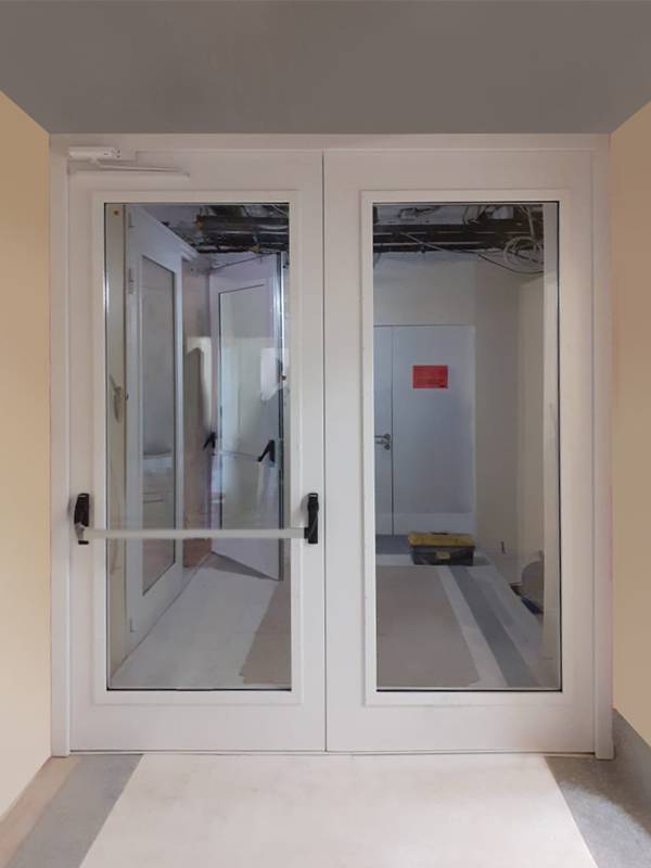 Двупольная дверь EIW 60, внутренняя сторона (ул. 3-я Черепковская)