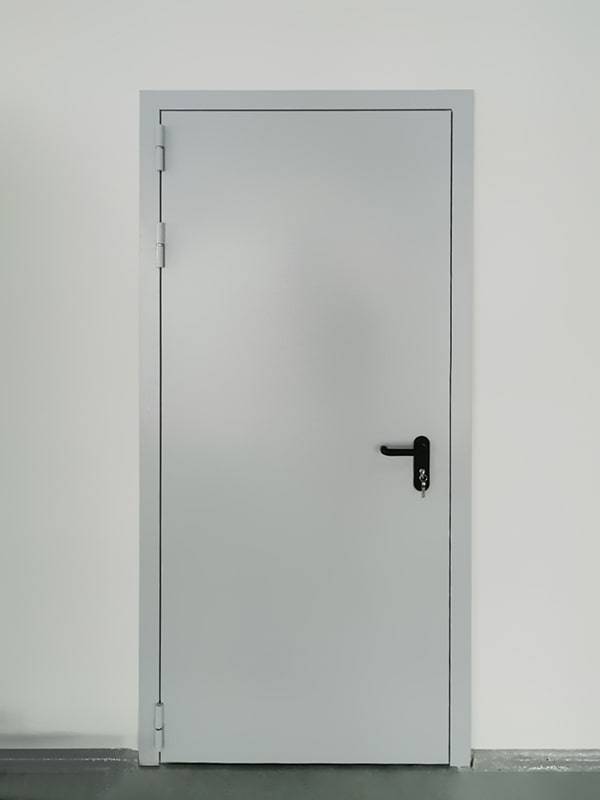 Однопольная дверь для мед. склада (пос. Сосенский)